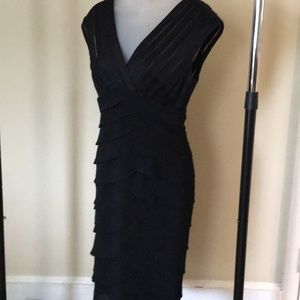 Black cocktail dress